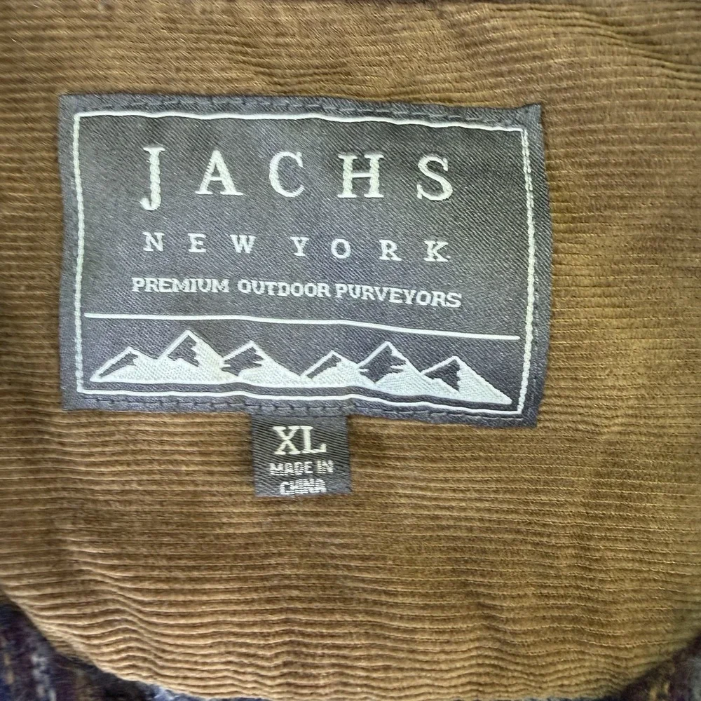 Aztec Jacket Mens Extra Large Wool Shacket Jachs New York Coat Shirt Western XL